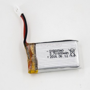 Аккумулятор 3,7V 600mAh для квадрокоптера MJX X705C - MJX-X705C-17 Аккумулятор 3,7V 600mAh для квадрокоптера MJX X705H - MJX-X705C-17