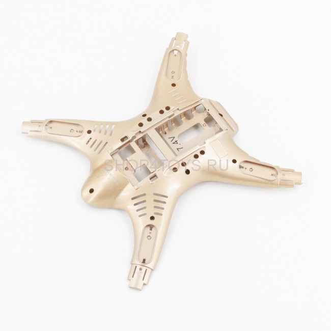 Нижняя часть корпуса (золотой) для квадрокоптера MJX X401H - MJX-401H02