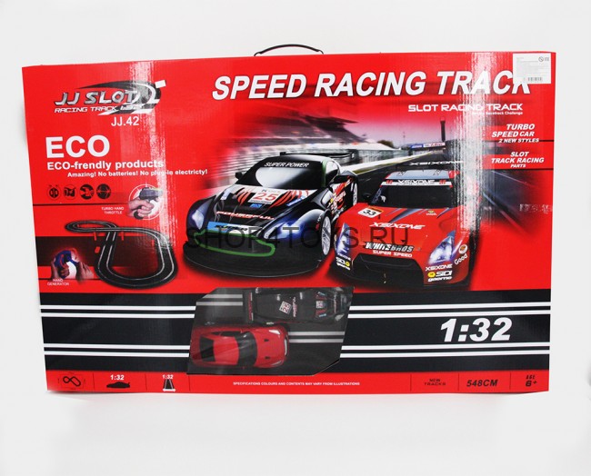 Гоночный автотрек 548 см от сети Speed Racing Track 1:32 - JJ42-2