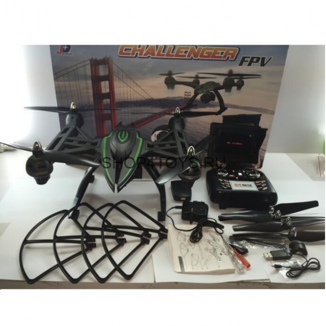 Радиоуправляемый квадрокоптер JXD с поворотной HD камерой 2MP FPV 5.8G и барометром - 507G Радиоуправляемый квадрокоптер JXD с поворотной HD камерой 2MP FPV 5.8G и барометром - 507G