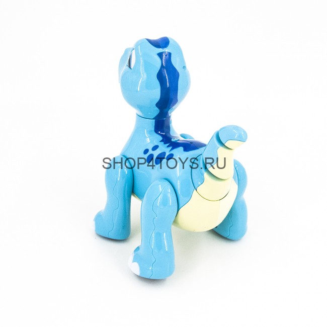 Радиоуправляемый интерактивный синий робот динозавр - 2056A