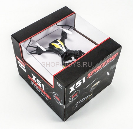 Радиоуправляемый трикоптер Syma X51 Spaceship 6 axis Gyro 2.4G - SYMA-X51 Радиоуправляемый трикоптер Syma X51 Spaceship 6 axis Gyro 2.4G - SYMA-X51