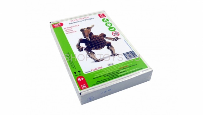 Деревянный 3D конструктор Lemmo Леммитс "Гриша" - 00-12 Деревянный 3D конструктор Lemmo Леммитс "Гриша" - 00-12