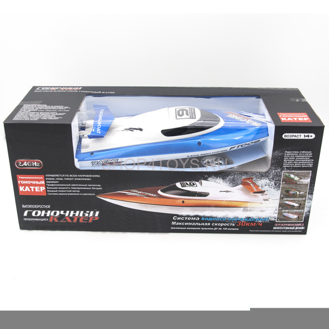 Радиоуправляемый катер Fei Lun High Speed Blue Boat 2.4GHz - FT009-B