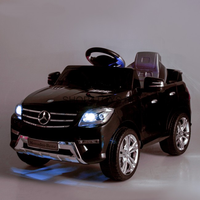 Детский электромобиль Mercedes ML350 Black 2WD 2.4G - QX-7996
