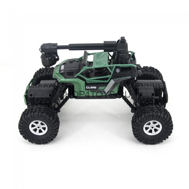 Радиоуправляемый краулер-амфибия Crazon Green Crawler 4WD c WiFi FPV камерой - 171604B Радиоуправляемый краулер-амфибия Crazon Green Crawler 4WD c WiFi FPV камерой - 171604B