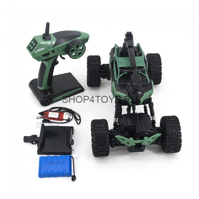 Радиоуправляемый краулер-амфибия Crazon Green Crawler 4WD c WiFi FPV камерой - 171604B Радиоуправляемый краулер-амфибия Crazon Green Crawler 4WD c WiFi FPV камерой - 171604B