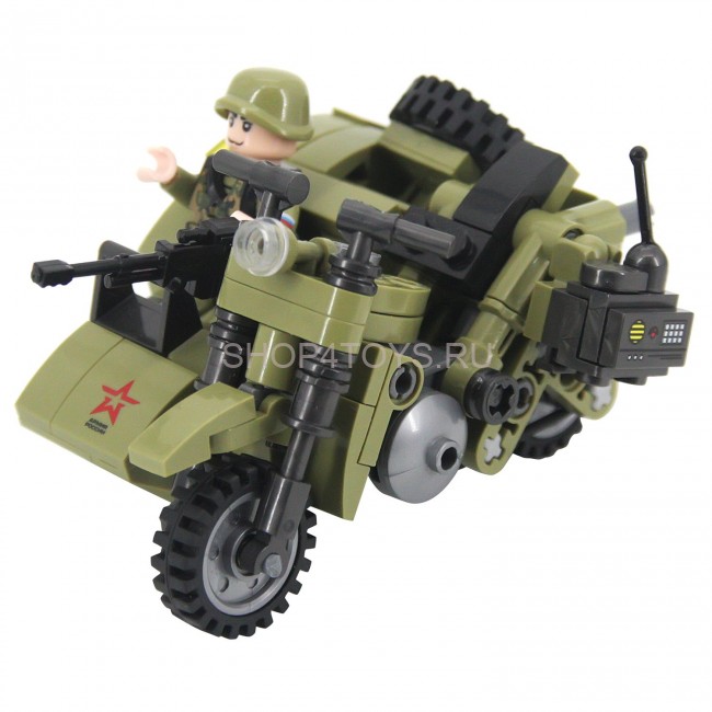 Конструктор Армия России "Военный мотоцикл" - АР-01002