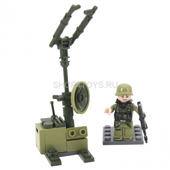 Конструктор Армия России "Военный мотоцикл" - АР-01002