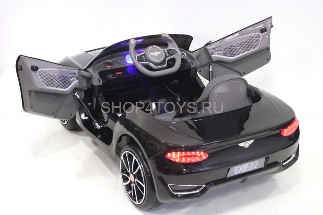 Электромобиль Bentley EXP12 Black 12V - JE1166 Электромобиль Bentley EXP12 Black 12V - JE1166