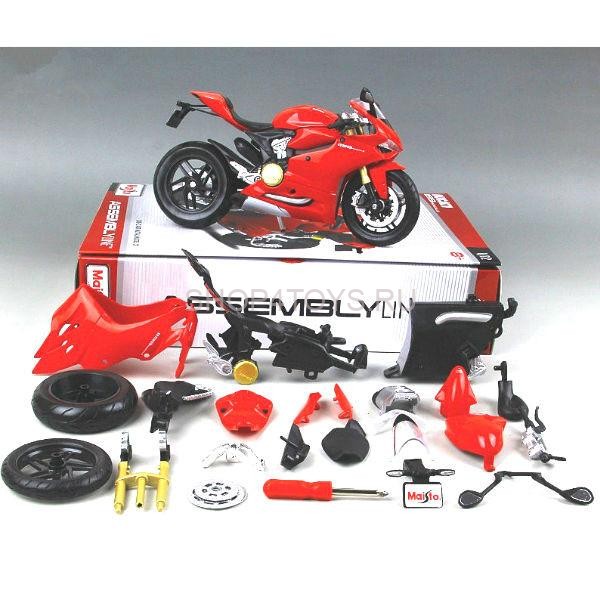 Металлическая модель Maisto Ducati 1199 Panigale 1:12 - 39051 Металлическая модель Maisto Ducati 1199 Panigale 1:12 - 39051