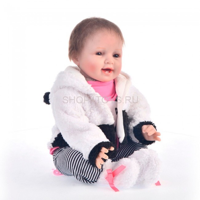 Реборн улыбающаяся девочка Аришка