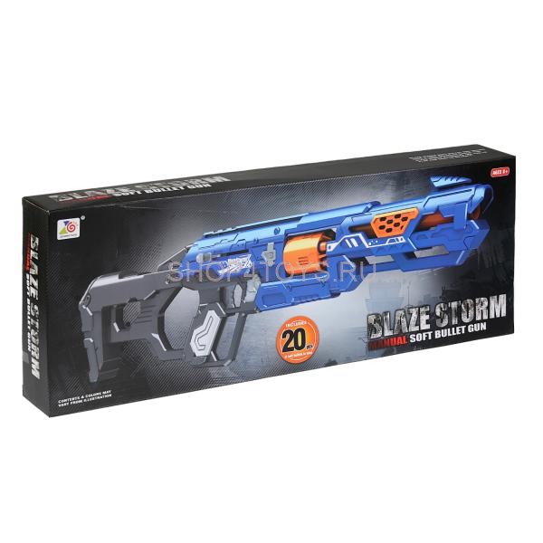 Элитная винтовка спецназа BlazeStorm с мягкими пулями - ZC7105 Элитная винтовка спецназа BlazeStorm с мягкими пулями - ZC7105