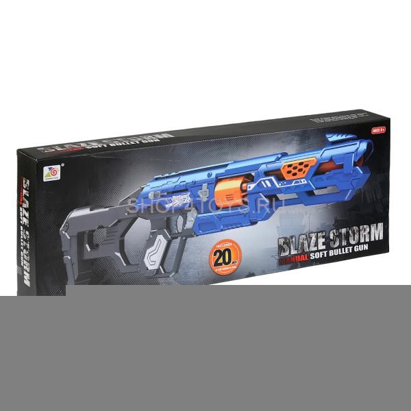 Элитная винтовка спецназа BlazeStorm с мягкими пулями - ZC7105 Элитная винтовка спецназа BlazeStorm с мягкими пулями - ZC7105