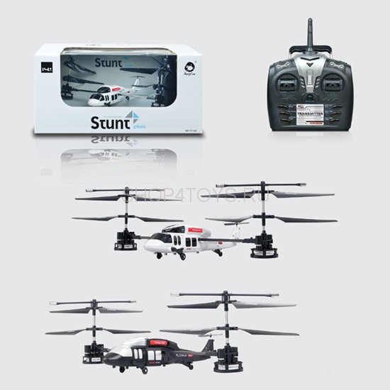 Радиоуправляемый вертолет-перевертыш Happy Cow Stunt Pilot - 777-313 Радиоуправляемый вертолет-перевертыш Happy Cow Stunt Pilot - 777-313