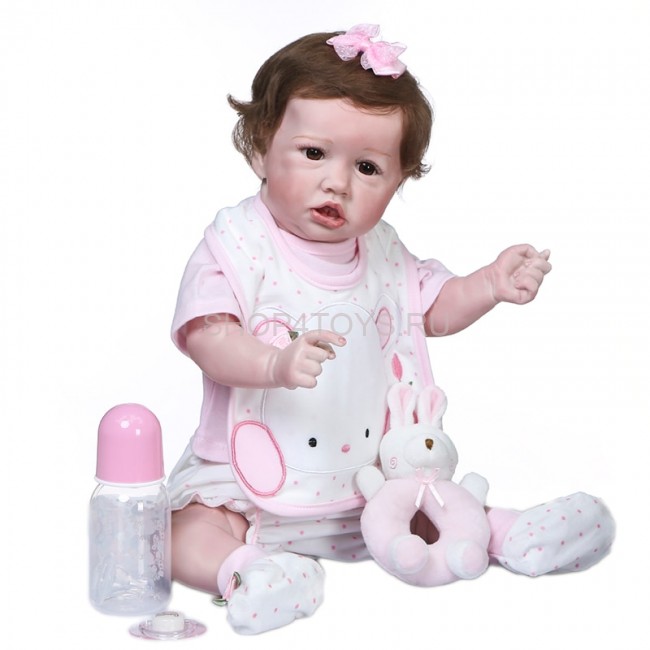 Реборн силиконовая Настюша