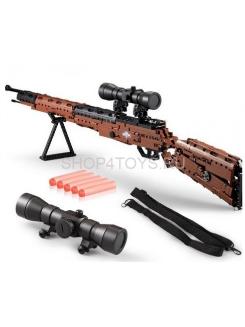 Конструктор CADA deTech карабин 98K, 653 элемента - C61010W Конструктор CADA deTech карабин 98K, 653 элемента - C61010W