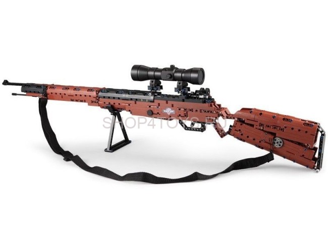 Конструктор CADA deTech карабин 98K, 653 элемента - C61010W Конструктор CADA deTech карабин 98K, 653 элемента - C61010W