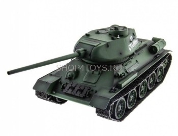 Радиоуправляемый танк Heng Long T-34 V7.0 масштаб 1:16 RTR 2.4GHz - 3909-1 V7.0 Радиоуправляемый танк Heng Long T-34 V7.0 масштаб 1:16 RTR 2.4GHz - 3909-1 V7.0