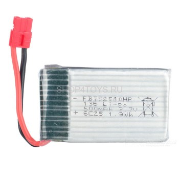 Аккумулятор 3.7V 500 mAh для Syma X5HC - X5HC-10 Аккумулятор 3.7V 500 mAh для Syma X5HC - X5HC-10