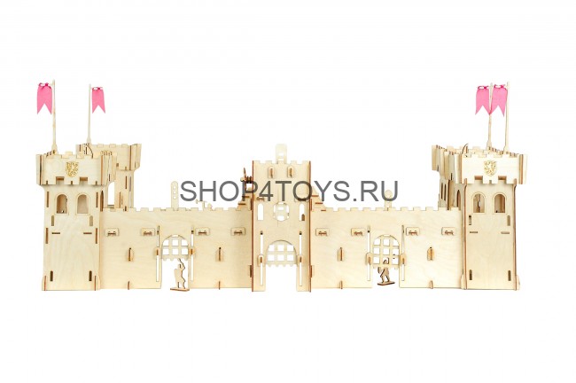 Детский деревянный конструктор "Крепость" с изменением конфигурации - HK-KR001 Детский деревянный конструктор "Крепость" с изменением конфигурации - HK-KR001