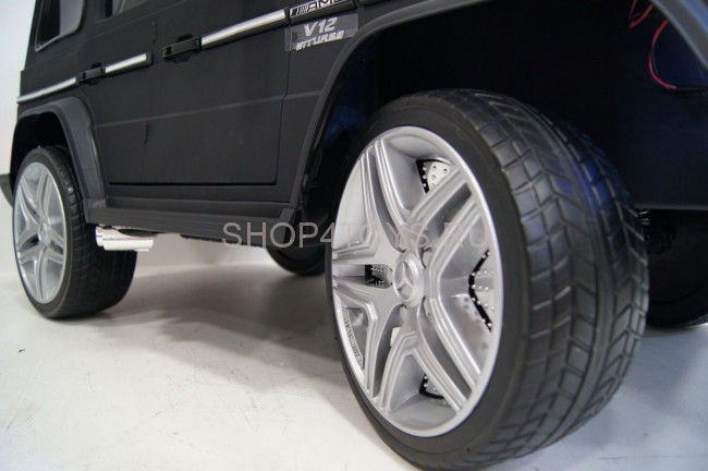Радиоуправляемый детский электромобиль Mercedes Benz G65 Black 12V 2.4G - G65