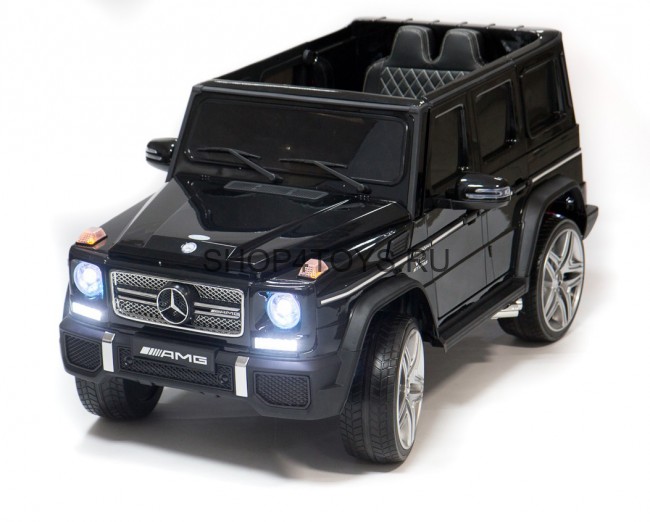 Радиоуправляемый детский электромобиль Mercedes Benz G65 Black 12V 2.4G - G65