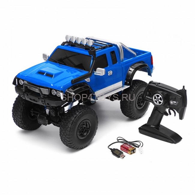 Радиоуправляемый краулер Blue Pick-Up 4WD 1:8 2.4G - MZ-2855 Радиоуправляемый краулер Blue Pick-Up 4WD 1:8 2.4G - MZ-2855