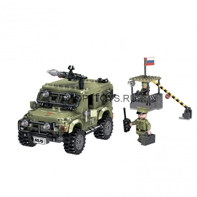 Конструктор Армия России "Военный внедорожник" - АР-01005 Конструктор Армия России "Военный внедорожник" - АР-01005