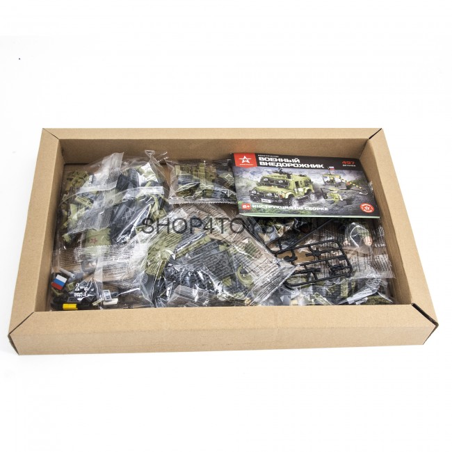 Конструктор Армия России "Военный внедорожник" - АР-01005 Конструктор Армия России "Военный внедорожник" - АР-01005