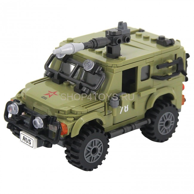 Конструктор Армия России "Военный внедорожник" - АР-01005 Конструктор Армия России "Военный внедорожник" - АР-01005