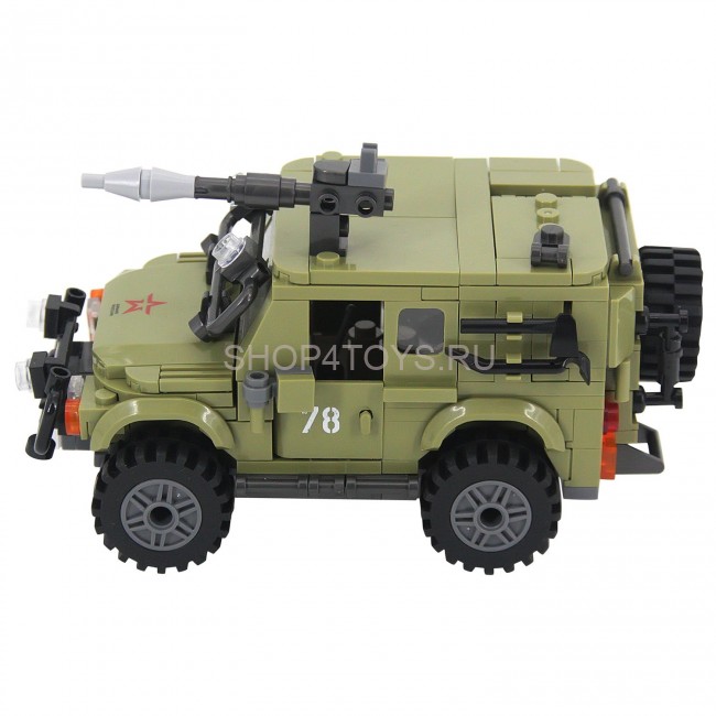 Конструктор Армия России "Военный внедорожник" - АР-01005 Конструктор Армия России "Военный внедорожник" - АР-01005