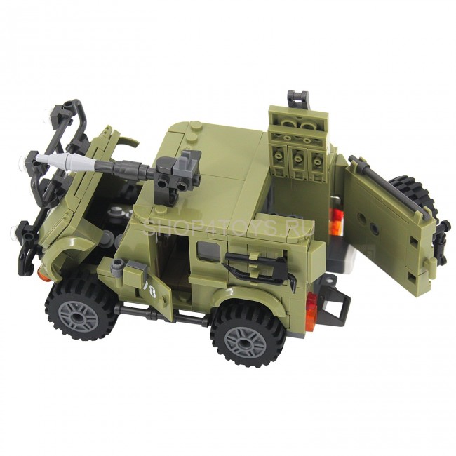 Конструктор Армия России "Военный внедорожник" - АР-01005 Конструктор Армия России "Военный внедорожник" - АР-01005