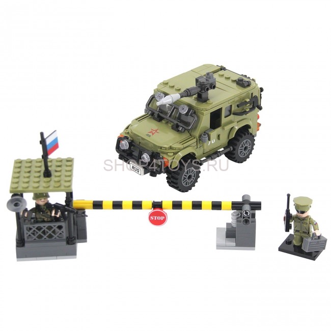 Конструктор Армия России "Военный внедорожник" - АР-01005 Конструктор Армия России "Военный внедорожник" - АР-01005
