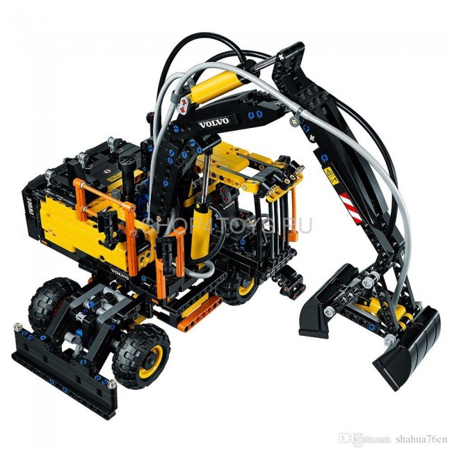 Конструктор Lepin 20023 Экскаватор Volvo EW 160E - Technic 42053