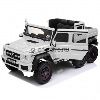 Детский электромобиль Merсedes-Benz G63 AMG White 4WD - DMD-318-WHITE Детский электромобиль Merсedes-Benz G63 AMG White 4WD - DMD-318-WHITE
