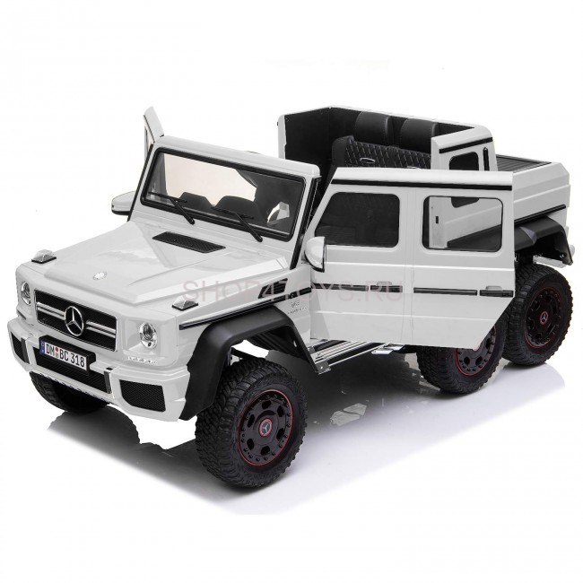 Детский электромобиль Merсedes-Benz G63 AMG White 4WD - DMD-318-WHITE Детский электромобиль Merсedes-Benz G63 AMG White 4WD - DMD-318-WHITE