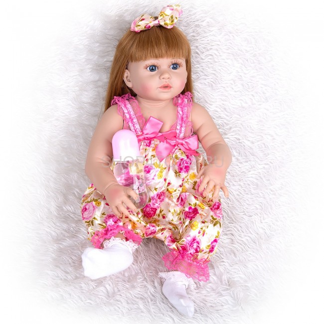 Реборн силиконовая девочка Лиля