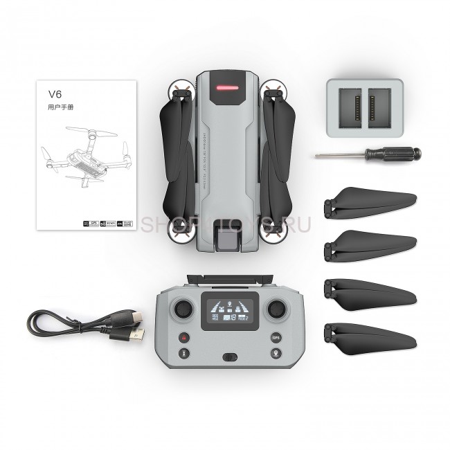 Квадрокоптер MJX V6 2K 5G WIFI RTF - MJX-V6