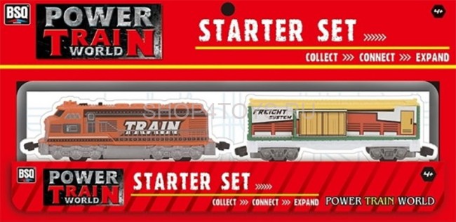 Локомотив и грузовой вагон для железной дороги BSQ - BSQ-2021-3 Локомотив и грузовой вагон для железной дороги BSQ - BSQ-2021-3