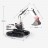 Радиоуправляемый экскаватор белый HUI NA TOYS масштаб 1:14 2.4G - HN1594-WHITE