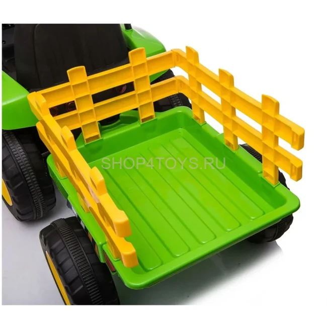 Детский электромобиль XMX трактор с ковшом и прицепом (зеленый, EVA, пульт, 12V) - XMX611U-GREEN Детский электромобиль XMX трактор с ковшом и прицепом (зеленый, EVA, пульт, 12V) - XMX611U-GREEN