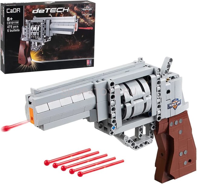 Конструктор Cada deTech револьвер, 475 элементов - C81011W Конструктор Cada deTech револьвер, 475 элементов - C81011W