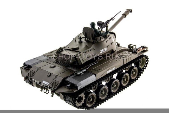 Радиоуправляемый танк Heng Long US M41A3 Bulldog масштаб 1:16 2.4 G - 3839-1 V7.0