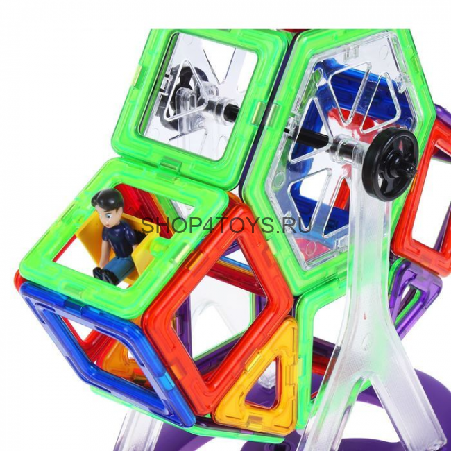 Магнитный 3D конструктор Магникон Карусель MK-46 - MK-46