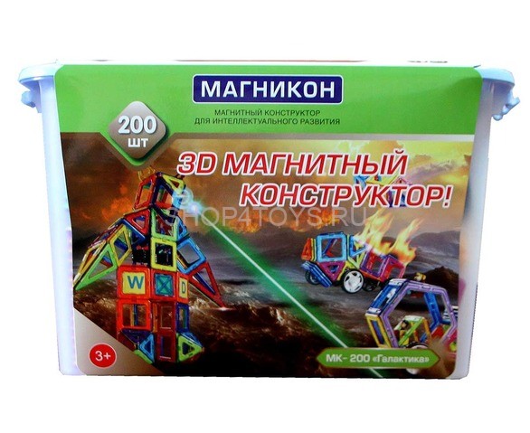Магнитный конструктор Магникон "Галактика" - MK-200 Магнитный конструктор Магникон "Галактика" - MK-200