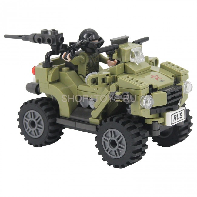Конструктор Армия России "Военный Квадроцикл" - АР-01003 Конструктор Армия России "Военный Квадроцикл" - АР-01003