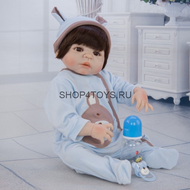 Силиконовый реборн мальчик Андрюша