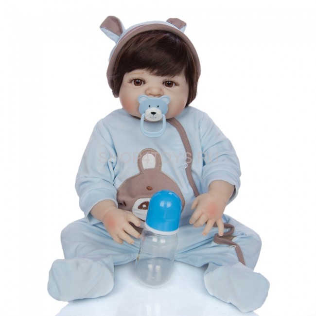 Силиконовый реборн мальчик Андрюша