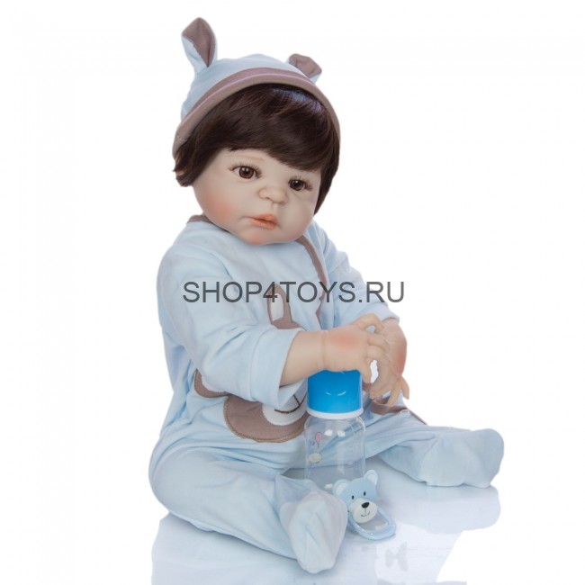 Силиконовый реборн мальчик Андрюша